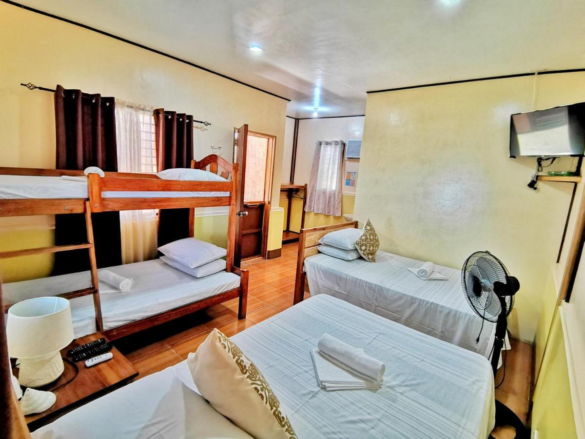 سان فيسنتي Besaga Beachfront B&B - Port Barton المظهر الخارجي الصورة