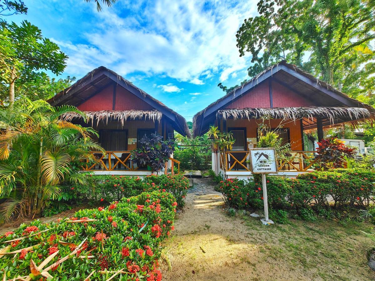 سان فيسنتي Besaga Beachfront B&B - Port Barton المظهر الخارجي الصورة