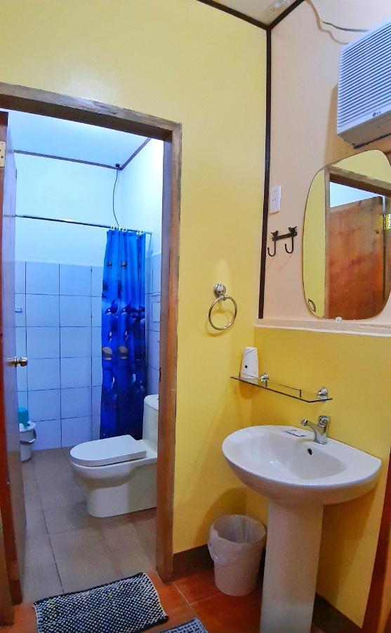 سان فيسنتي Besaga Beachfront B&B - Port Barton المظهر الخارجي الصورة